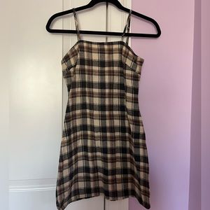 Plaid Mini Dress